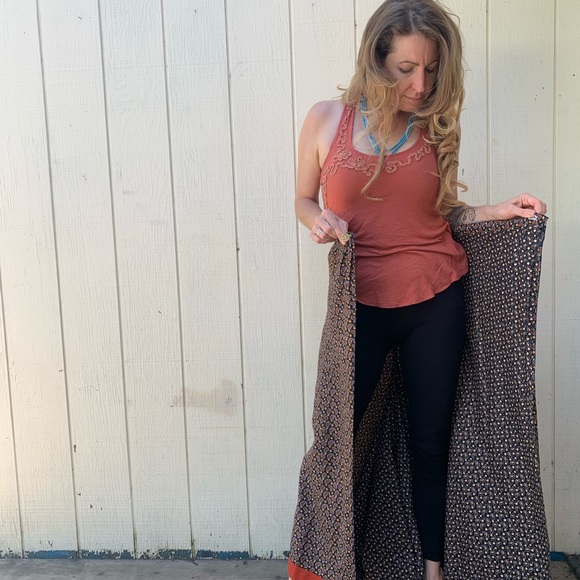 Handmade Vintage Wrap Pants - Picture 2 of 6